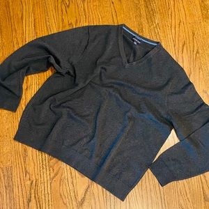 COPY - Lands End Supima Cotton V-Neck Sweater